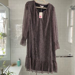 NWT Boden Leaf Print Dress